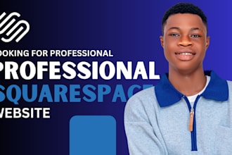 design a professional squarespace website or online store