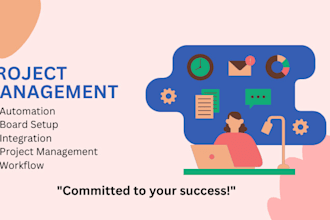 setup integration automation with monday crm click up trello make and notion
