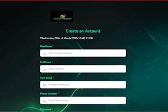 create a bitcoin investment website