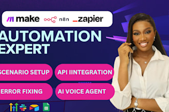 setup make com automation n8n ai agent, vapi ai, gohighlevel