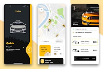 develop ridesharing app, carpooling app, ride share app, cab booking app