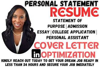 craft your medical school personal statement or statement of purpose resume cv