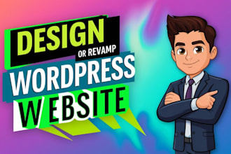 design and revamp wordpress website and webshop