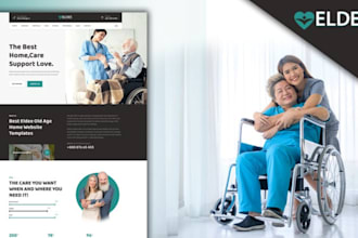 develop responsive wordpress, home care lead, healthcare website development