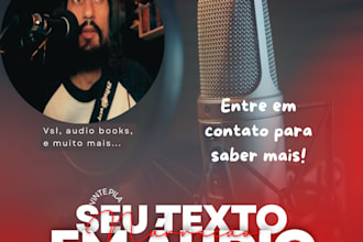 record a professional brazilian portuguese voice over