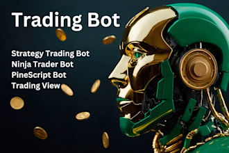 create ninja trader bot, trading strategy bot, pinescript bot, atas