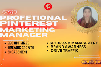 be your pinterest marketing manager