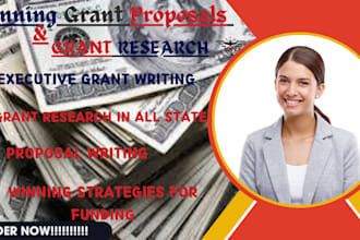 be grant writer apply for grants, proposal writing, bid proposal, startups, rfp