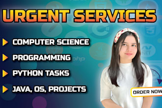 help you in computer science, programming, python, java related tasks