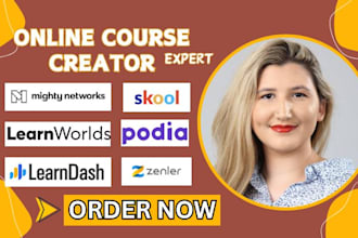 setup mighty network skool learnworld new zenlar learndash online course