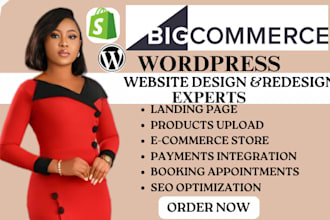 setup ecommerce store, dropshipping store bigcommerce store, ecwid store