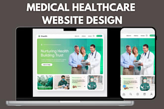 build medical appointment booking website, hospital clinic website