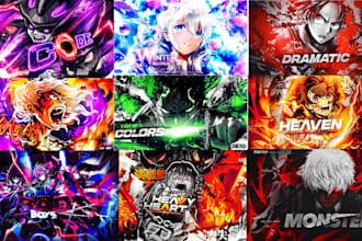 custom anime thumbnails that stand out