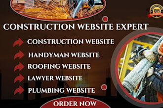 construction website contractor website roofing lawyer webs