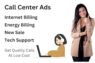 run call ads and expert in creating high quality sales at low cost