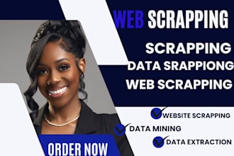 do web scraping, python web scraping ,and data mining