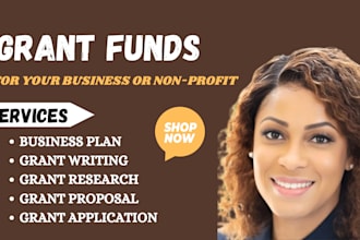 grant writing, grant proposal, business plan, grant application, grant research