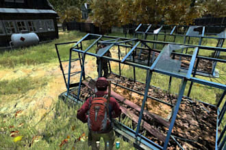 import custom building into your dayz server, setup base, custom maps creation