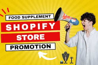 do vitamin and food supplement store marketing fb ads tiktok shop tiktok ads