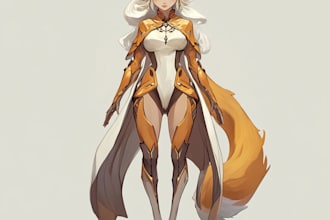 create anime chibi character