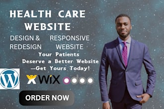 design medical website mental dental business website