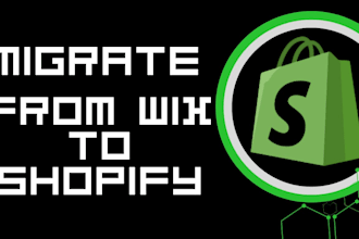migrate wix to shopify wix website to shopify website web migration to shopify