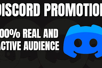 promote your discord server to get real active members