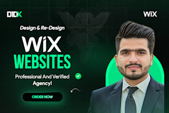 design or redesign a stunning wix website, wix studio, or wix ecommerce site