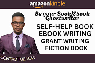 self help ebook, edit self help book design ebook ghost write book
