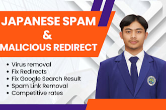 remove japanese SEO spam and save your website ranking