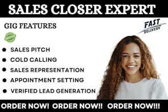 be your high ticket sales closer, sales closer cold calling, linkedin marketing