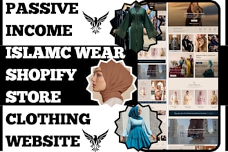 do 7figure islamic clothing shopify store hijab abaya store arabian wear website