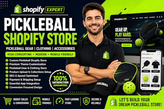 do pickleball shopify store pickleball gear, clothing store, pickleball website