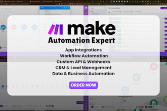 create made com automation using make com zapier api integration vapi ai n8n