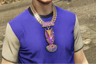 make custom chains and glowing chains for fivem and gta 5