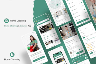 build property cleaning website handyman app laundry app