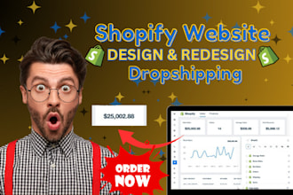dropshipping, build shopify store, shopify website design shopify dropshipping