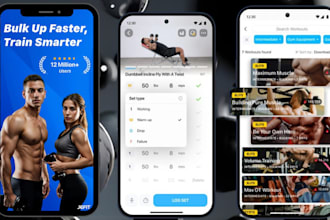 develop fitness app workout app fitness website healthcare app augmented reality