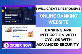 design online banking website online banking app integration with cyclos system