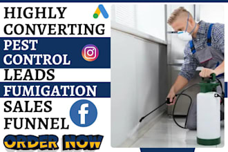 generate pest control leads fumigation cleaning leads pest control sales funnel
