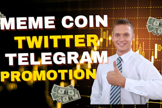 twitter x marketing  hype 30m degn memecoin investors token telegram promotion