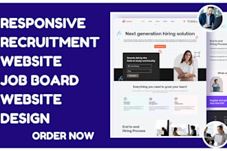 design recruitment website job board staffing agency consultancy website