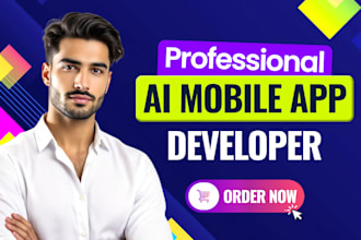 be ai developer, ai mobile app developer, ai saas app creation using flutter