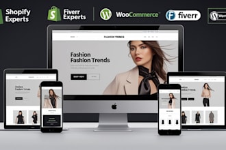 design a luxury clothing and fashion wordpress store or website
