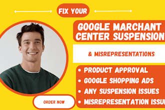 manage gmc, fix issues, and optimize shopping ads
