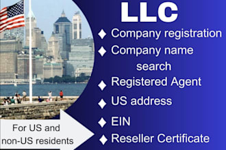 register delaware wyoming florida texas llc with ein number