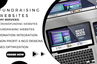 do crowdfunding setup nonprofit website ngo charity website fundraising donation