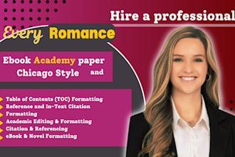 format ebook, academic paper, chicago style, apa7th and textbook citation