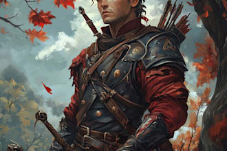dnd character art and dnd character art