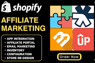 setup affiliate marketing program uppromote bixgrow referral goaffpro refersion